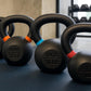 Curve Fitness Cast Iron Vinyl Kettlebells