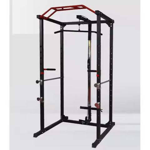 Curve Fitness Power Rack, FID Bench, 205kg Tri-Grip Olympic Weight Pla ...