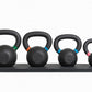 Curve Fitness Cast Iron Vinyl Kettlebells