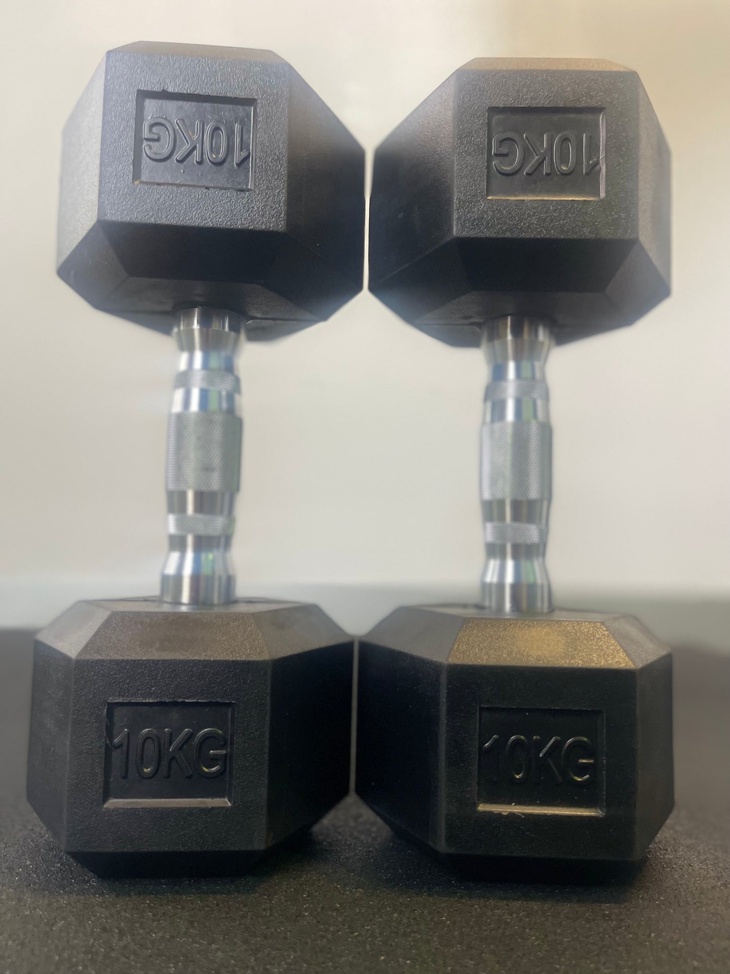6 Pairs Hex Dumbbells PLUS Dumbbell Rack (105 kg | 2.5kg–15kg | A-shaped Rack)