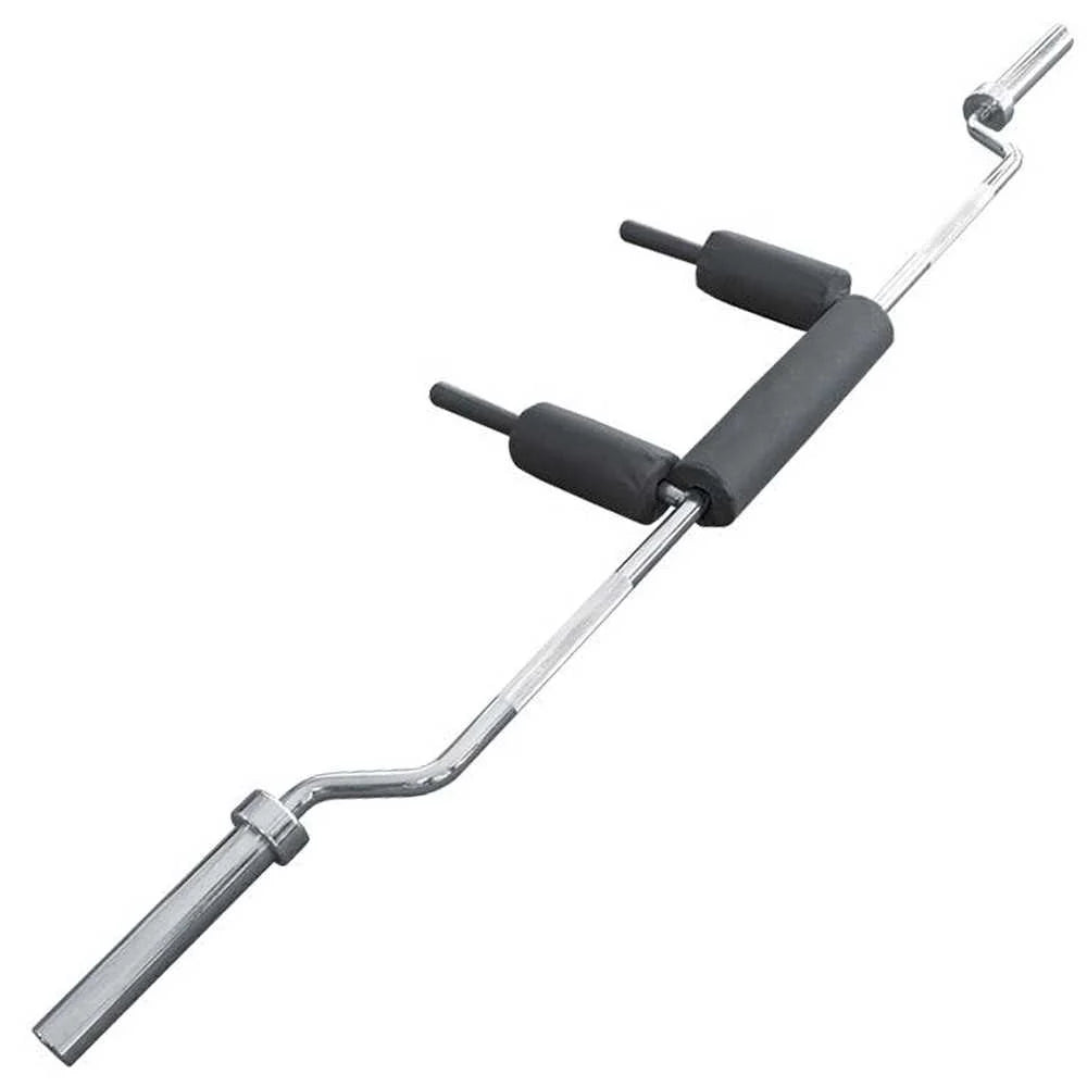 Curve Fitness Safety Squat Barbell + 2 Collars