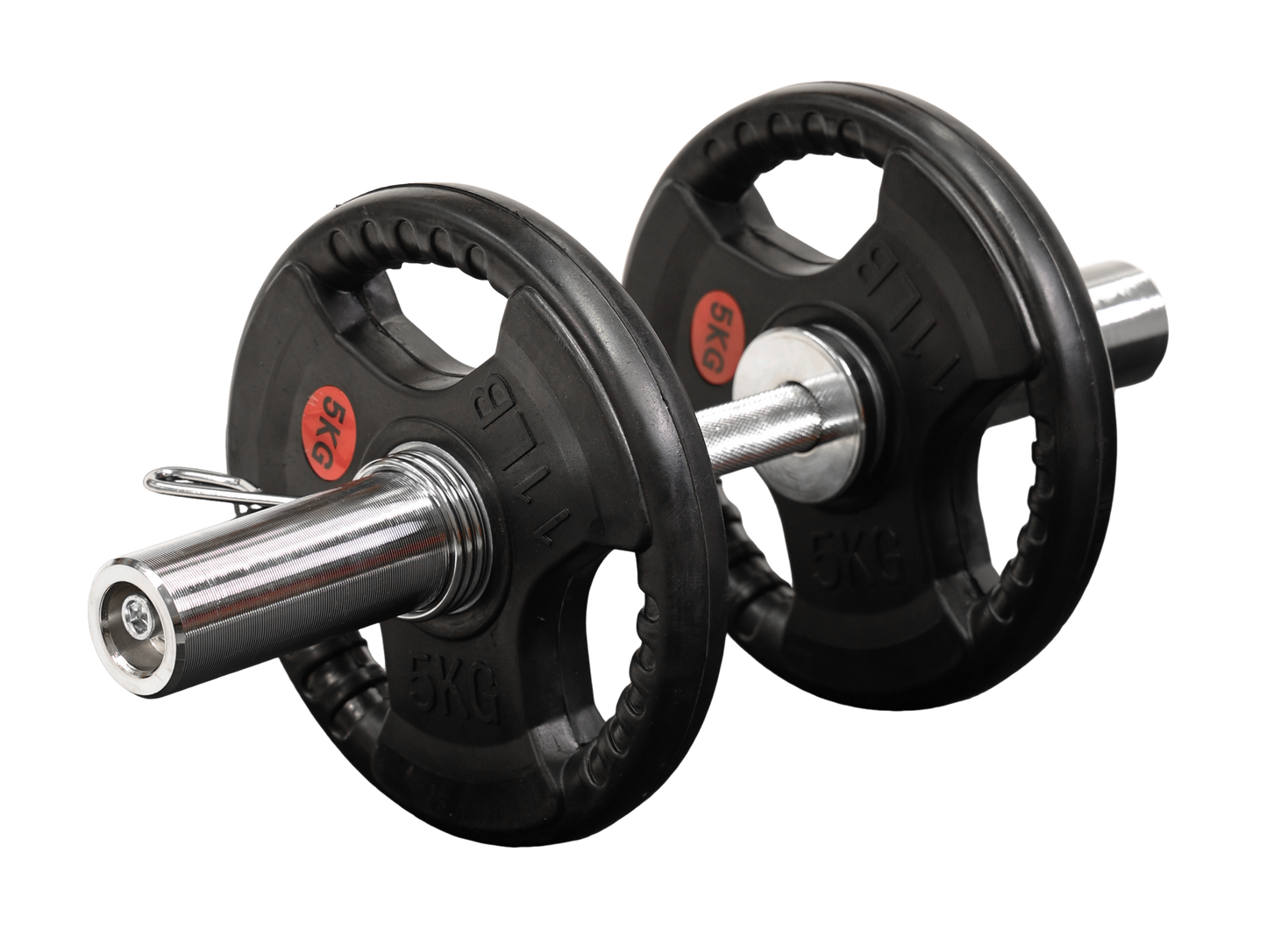 Standard Olympic Dumbbell Bar with Collars