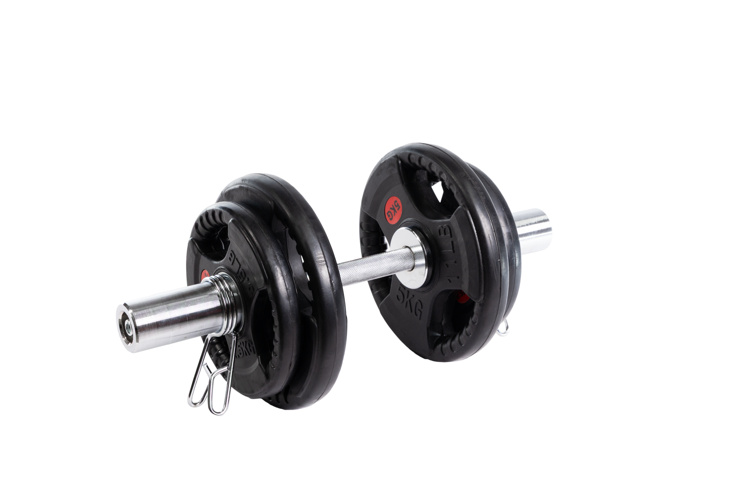 Standard Olympic Dumbbell Bar with Collars