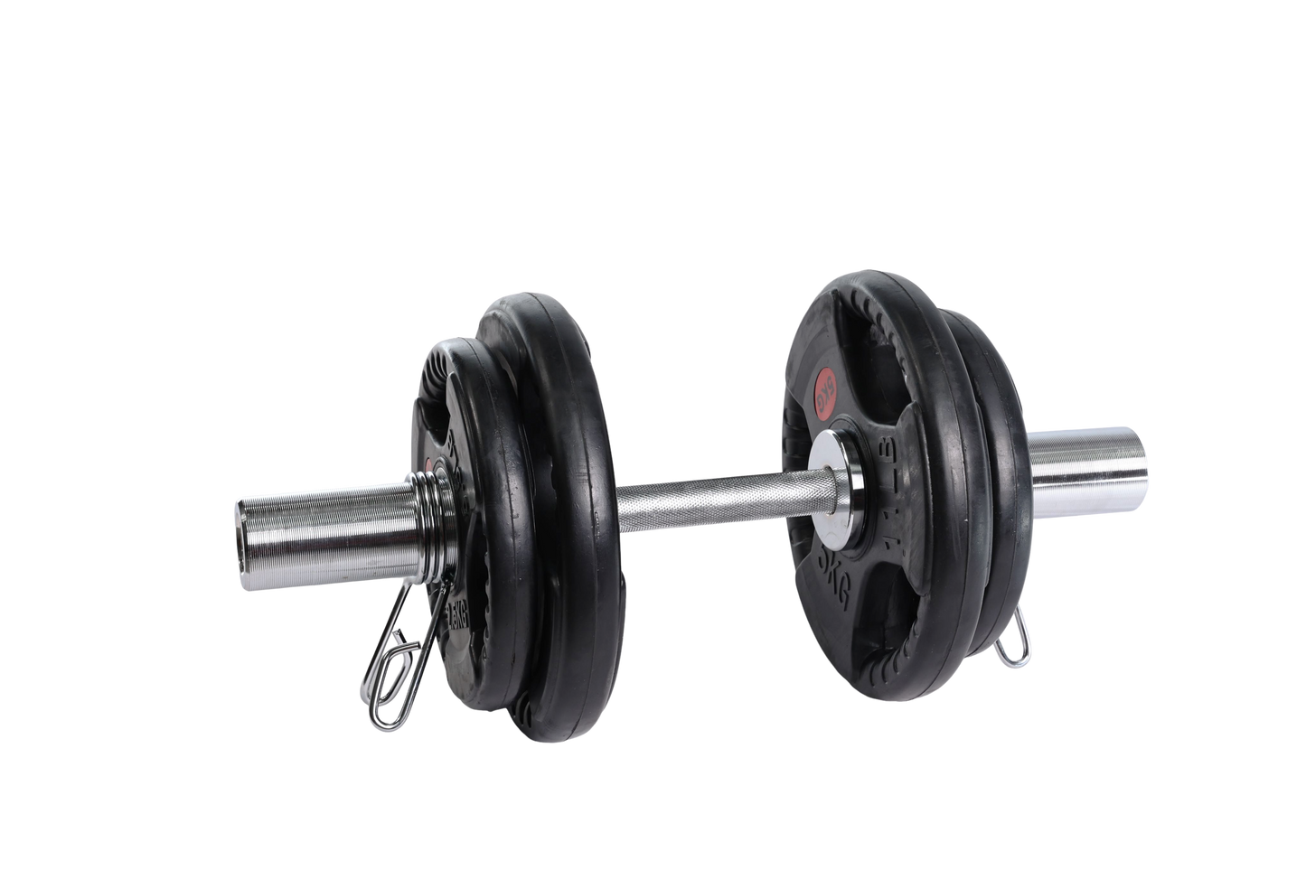 Standard Olympic Dumbbell Bar with Collars