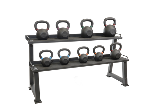 2-Tier Kettlebell Storage Rack