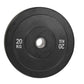 Black Olympic Bumper Plates - 100kg kit