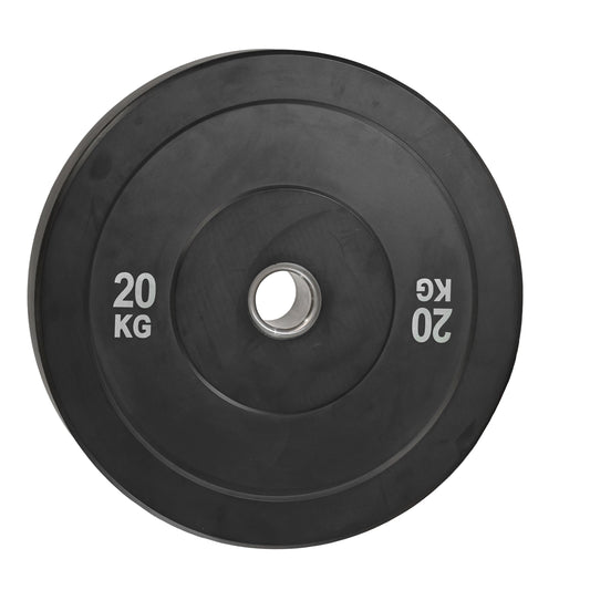 Black Olympic Bumper Plates - 100kg kit