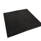 Rubber Gym Mats – Plain Black (15mm × 1m × 1m)
