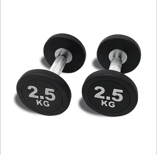 CURVE Commercial Round Dumbbells (2.5-40kg)