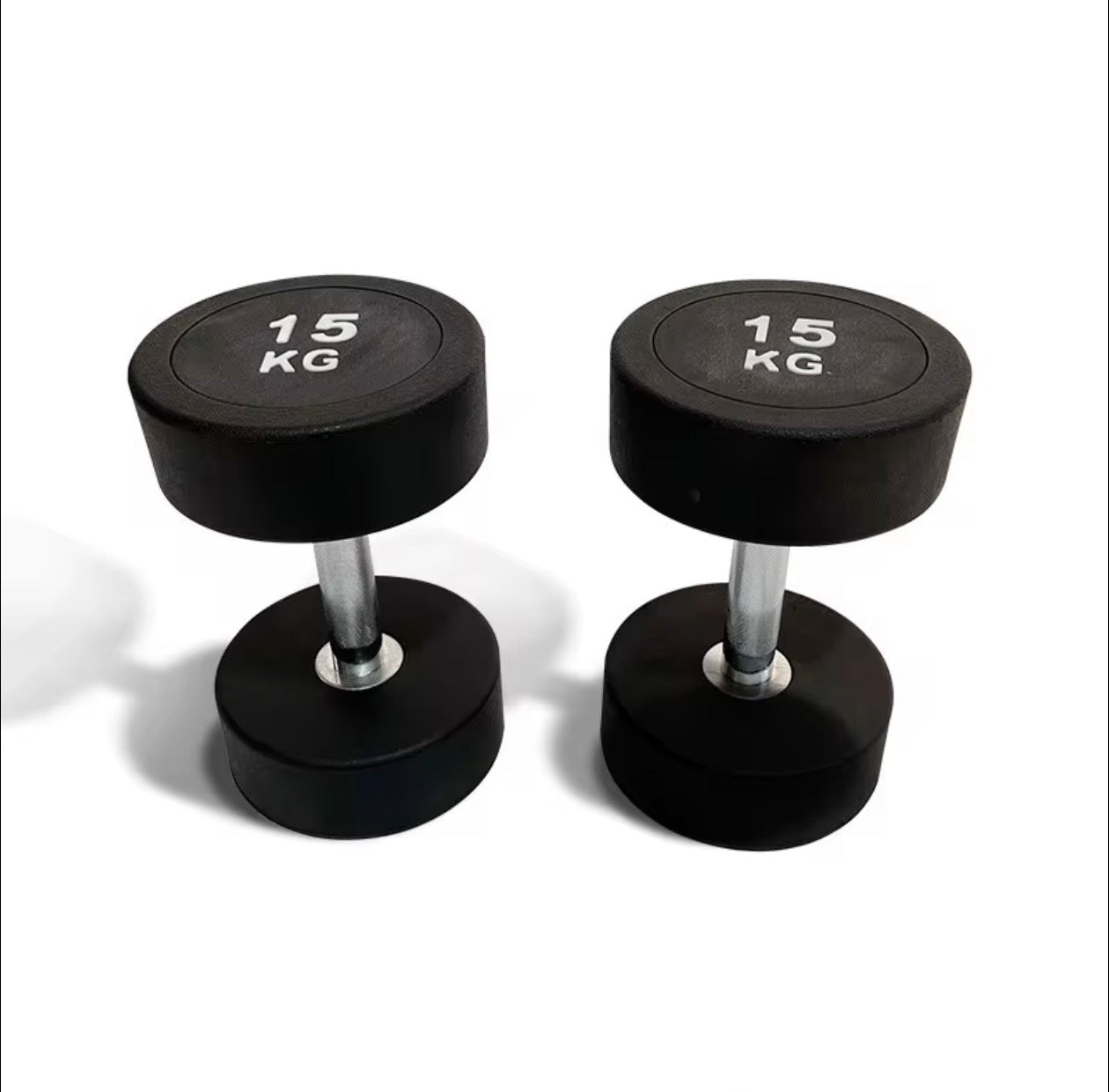 CURVE Commercial Round Dumbbells (2.5-40kg)