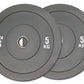 Curve Fitness Black Olympic Bumper Plates | 100kg Kit