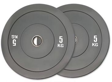 Curve Fitness Black Olympic Bumper Plates | 100kg Kit