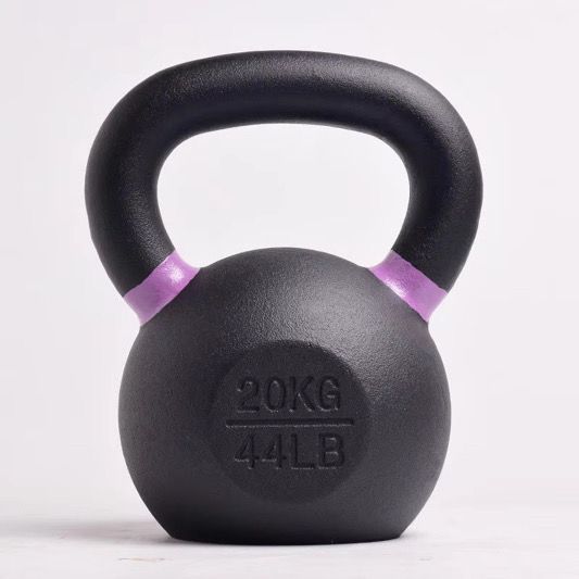 Curve Fitness Cast Iron Vinyl Kettlebells