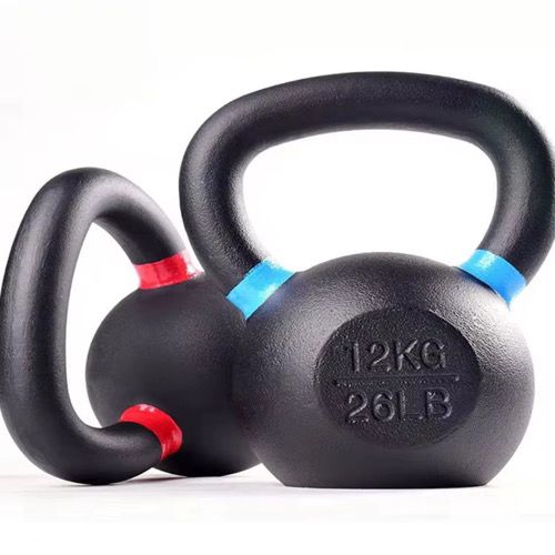 Curve Fitness Cast Iron Vinyl Kettlebells