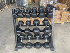 Curve Fitness gym equipment in home workout environment