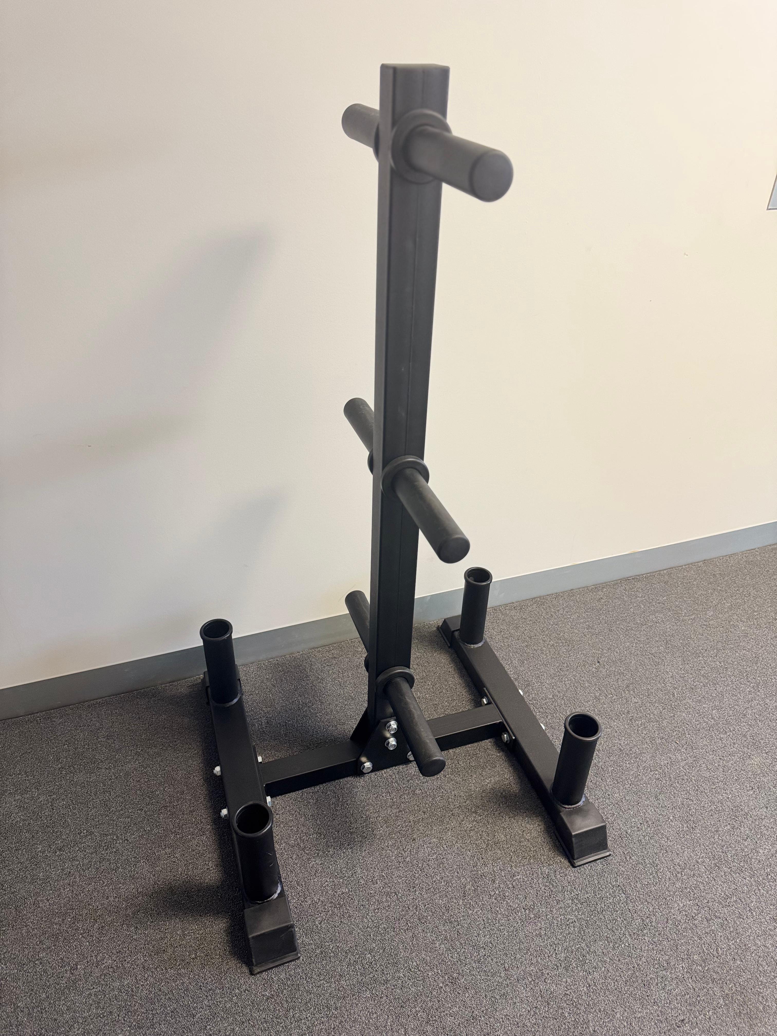 Curve Fitness Multipurpose Weight Storage Tree