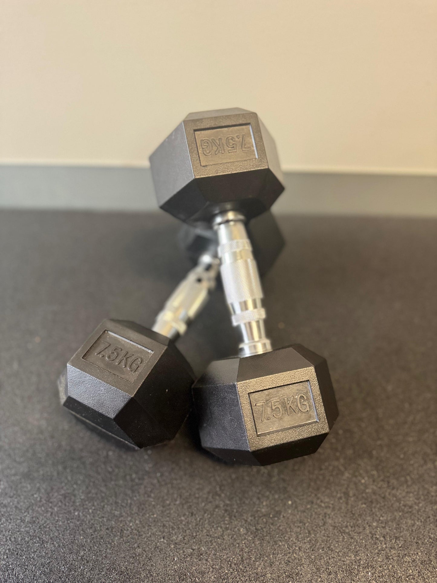 Curve Fitness Hex Dumbbells (2.5kg to 30kg | 2.5kg Increments | 12 Pairs | 390kg Kit)