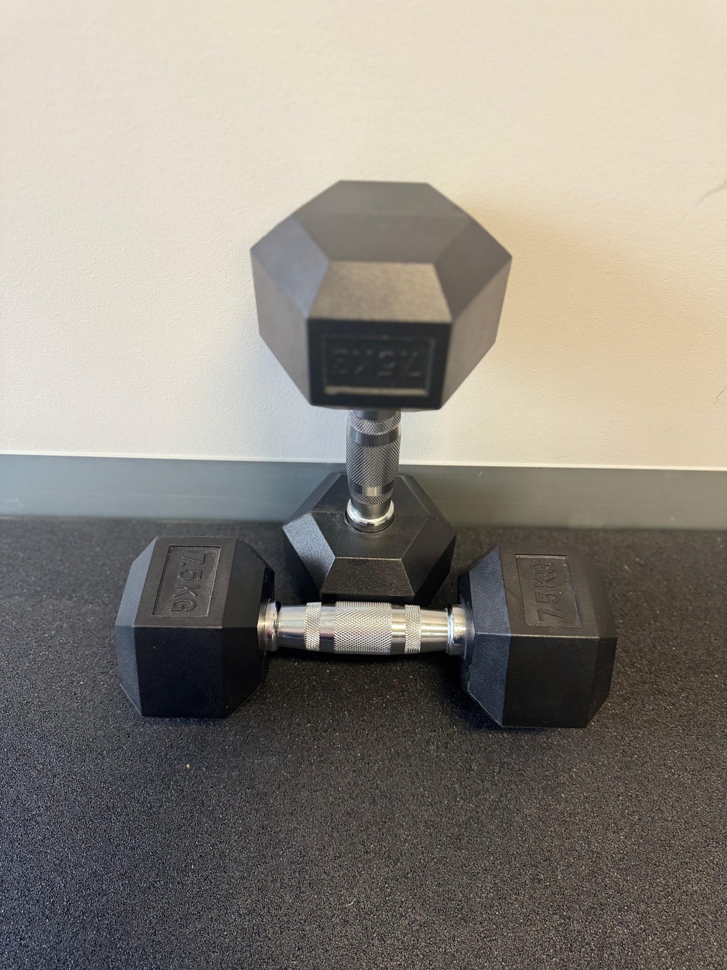 Curve Fitness Hex Dumbbells (2.5kg to 30kg | 2.5kg Increments | 12 Pairs | 390kg Kit)