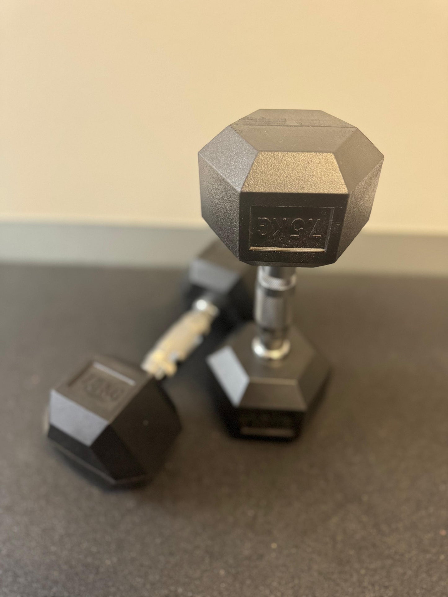 Curve Fitness Hex Dumbbells (2.5kg to 30kg | 2.5kg Increments | 12 Pairs | 390kg Kit)