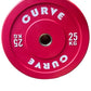 Curve Fitness Olympic Coloured Bumper Plates