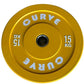 Curve Fitness Olympic Coloured Bumper Plates