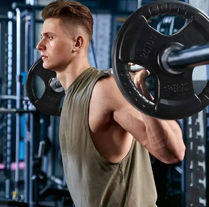 Curve Fitness Olympic Tri-Grip Plates