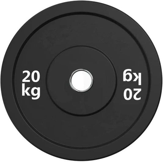Curve Fitness Black Olympic Bumper Plates | 100kg Kit