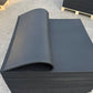 Curve Fitness Rubber Gym Mats - Plain Black (Top Fine Particles & Bottom Large Particles; 15mm x 1m x 1m)