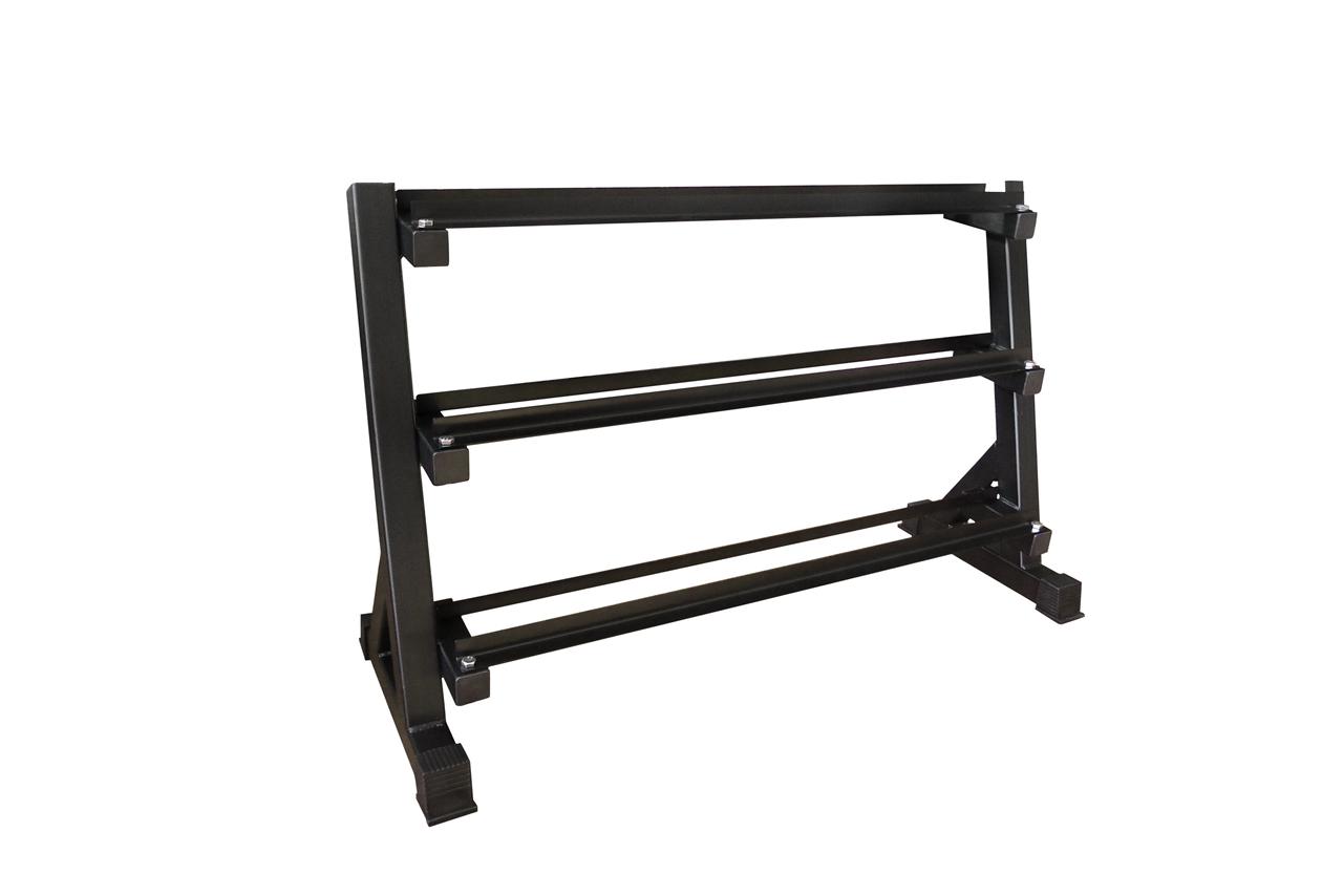 Three-Tier Dumbbell Rack (130 cm Wide)