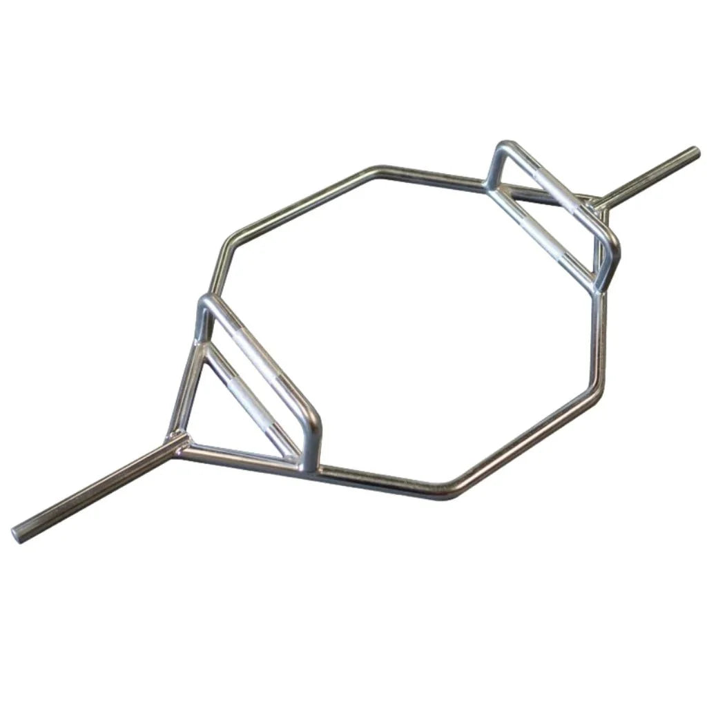 Curve Fitness Hex Trap Barbell (24kg, 1.5m) + 2 Collars