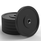 Curve Fitness Olympic Black Bumper Plates